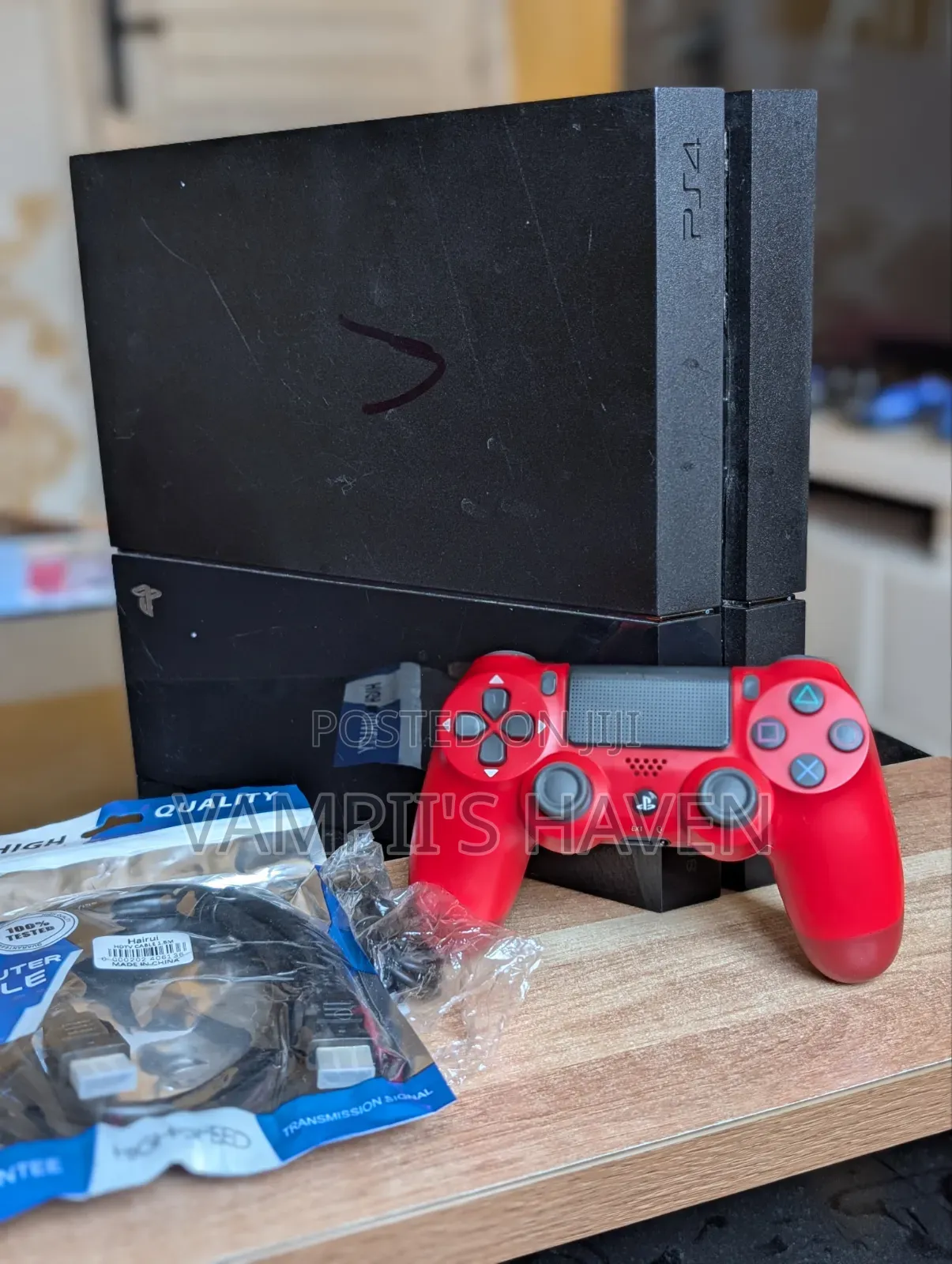 PS4 With FC27 Other Exciting Games and 2 Controllers