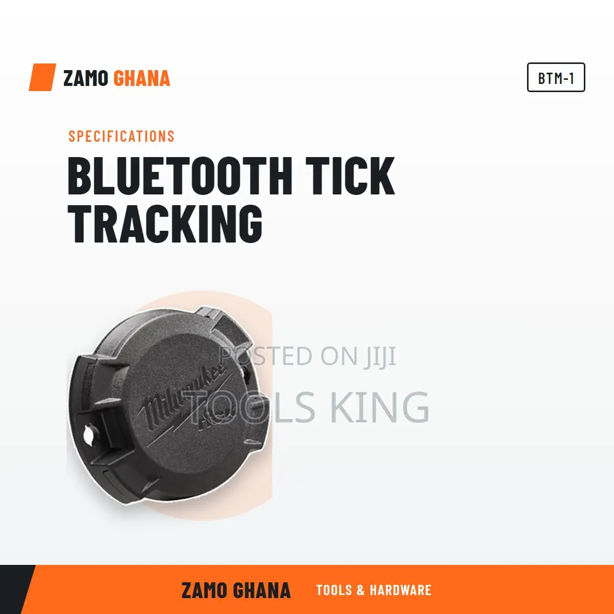 Bluetooth Tick Tracking - BTM-1