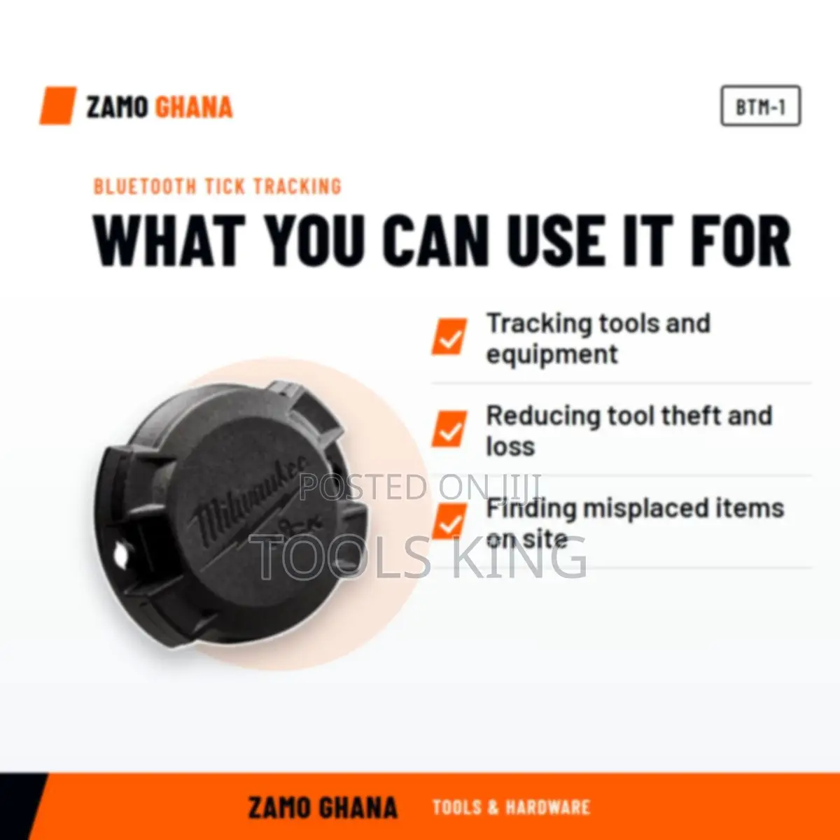 Bluetooth Tick Tracking - BTM-1