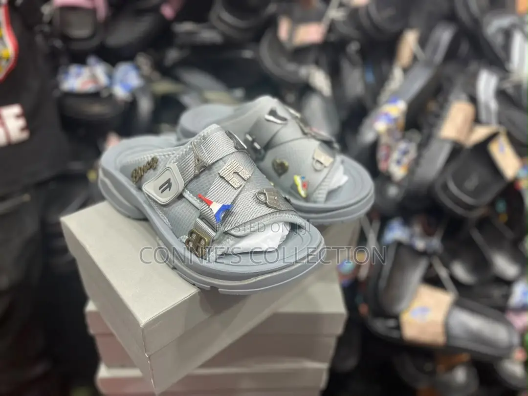 Balenciaga Charm Slides