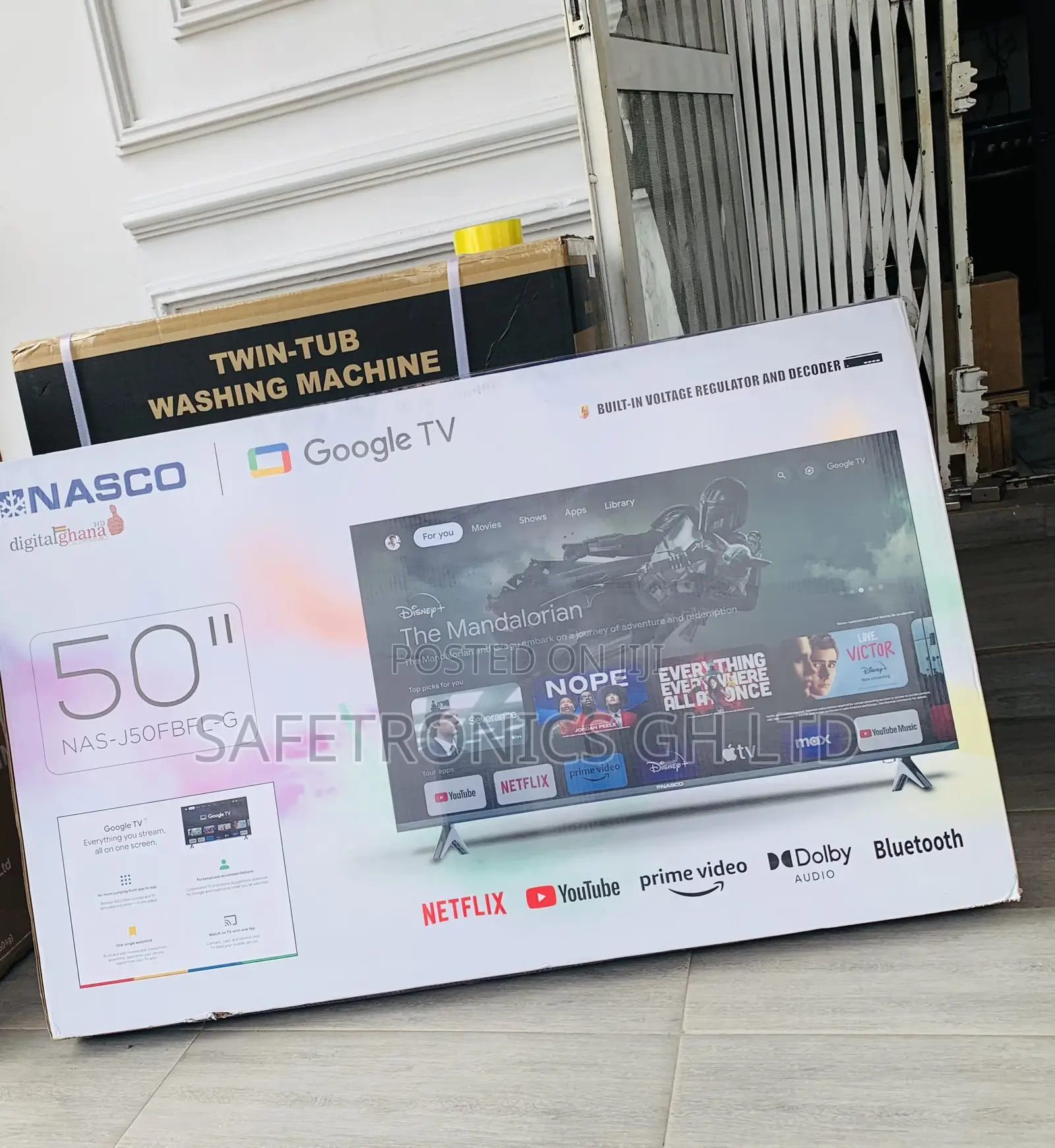 Shop Smart Vision Pro Nasco 50 Inch Android Led UHD 4K TV