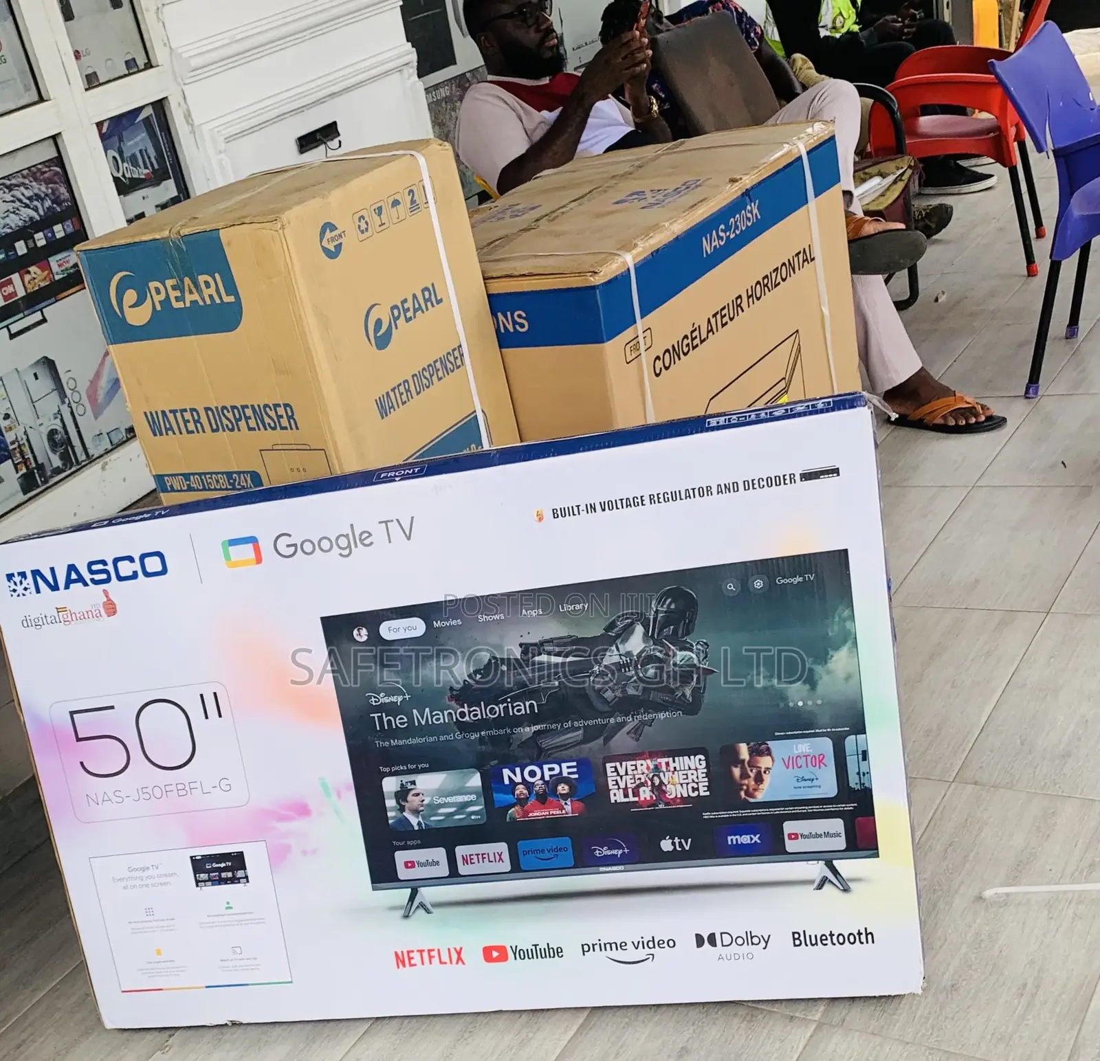 Kindly Buy 50 Inch Smart 4K UHD Nasco Bright-View TV