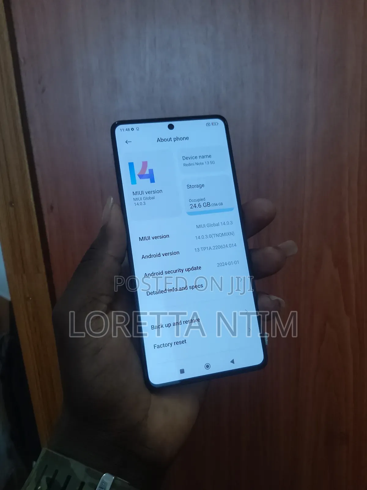 Xiaomi Redmi Note 13 256 GB Black