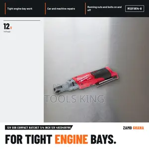 12V Sub Compact Ratchet 1/4 Inch 12V - M12fir14-0