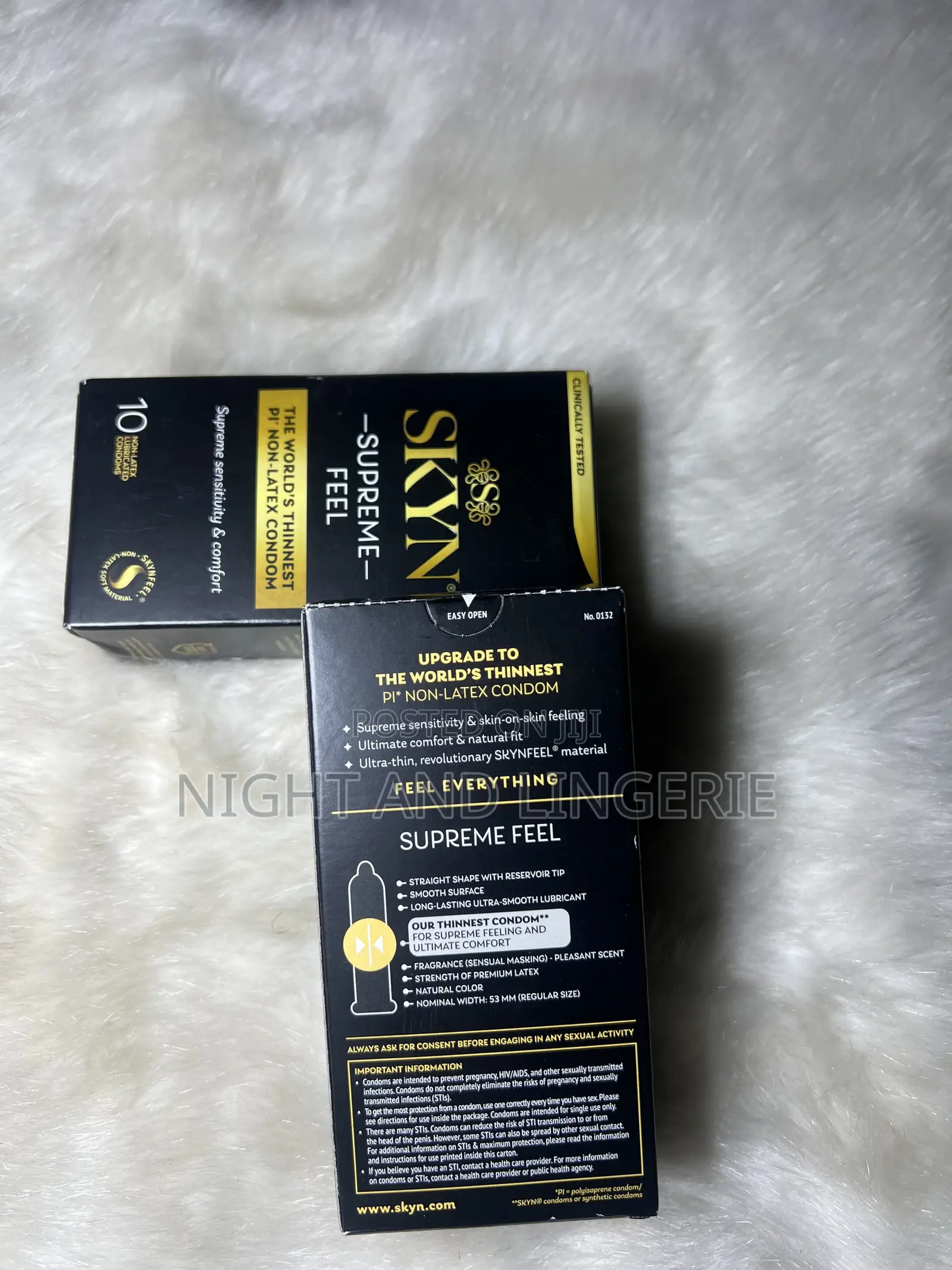 SKYN Supreme Feel Condoms- 10 Count