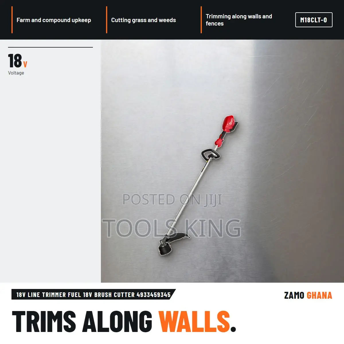 18V Line Trimmer Fuel 18V Brush Cutter - M18clt-0