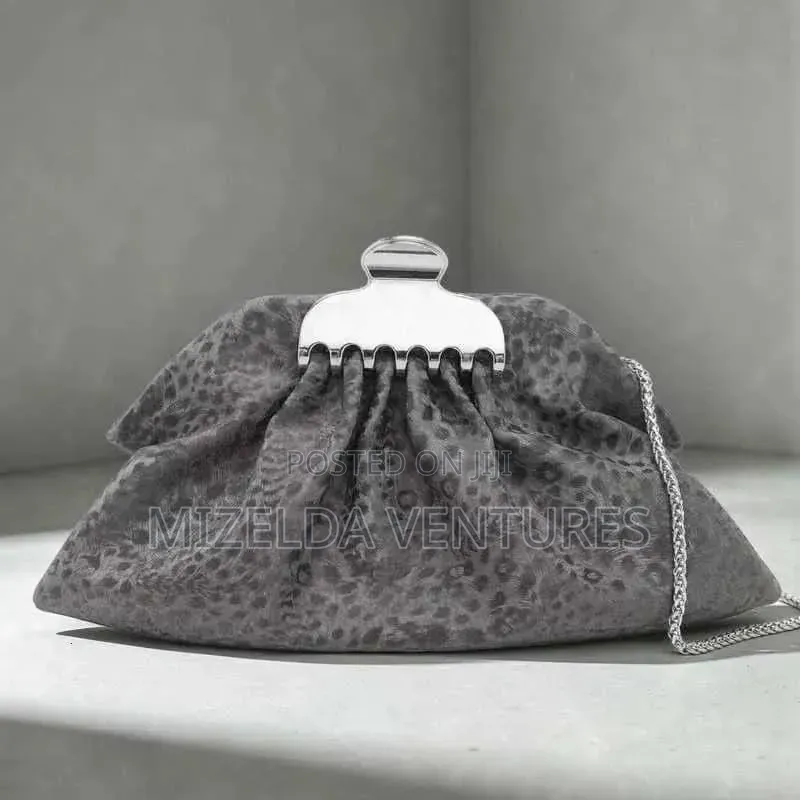 PU Leather Cloud Clutch Bag