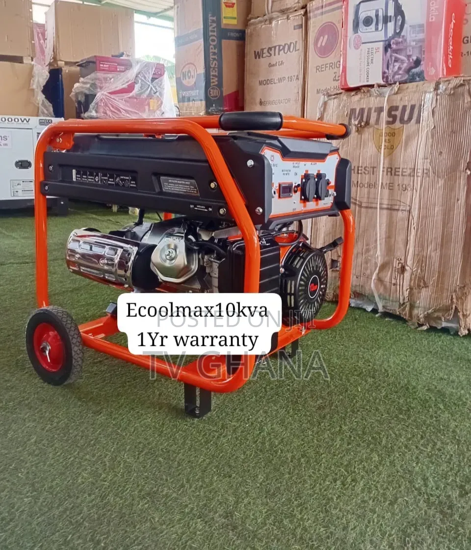 Ecoolmax 10KVA Genset – Powerful Performance, Excellent Value10kva