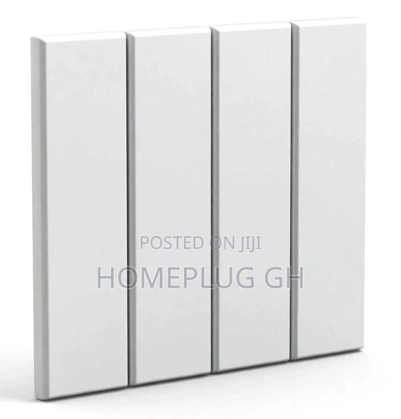 ANLANG F1 Light Switch 4 Gang – White (F1-W-04)