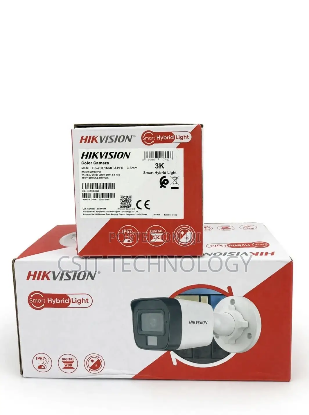 3k Smart Hybrid Light Analogue Camera(DS-2ce16k0t-Lpfs)