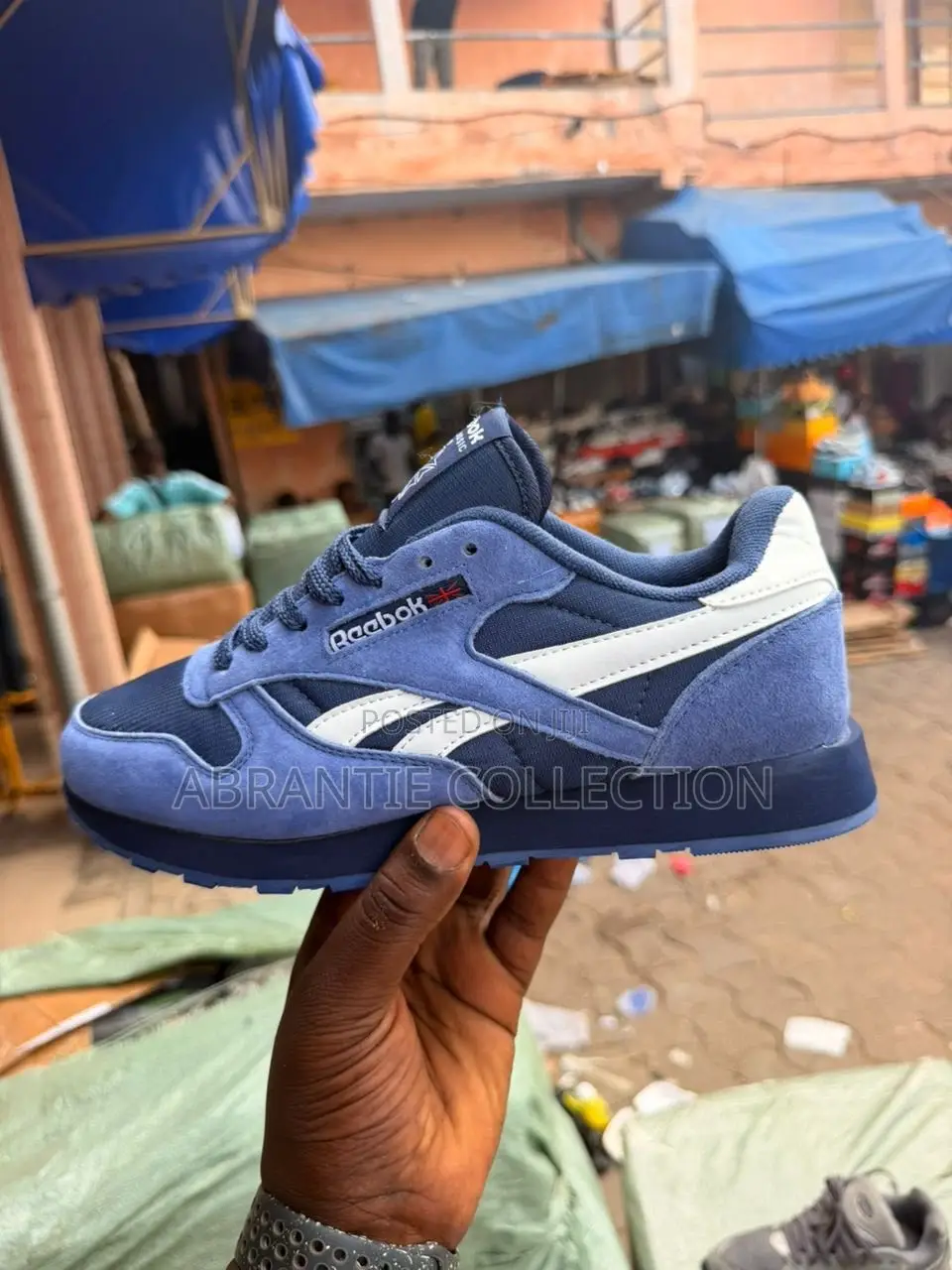 Reebok Classic Lace Up Navy Blue Available