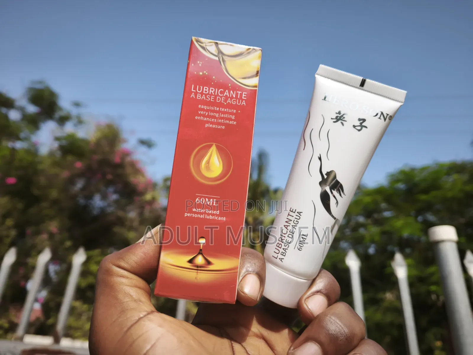 Non-Flavored Sex Lubricant Water Based Vaginal Moisturizing (60ml)