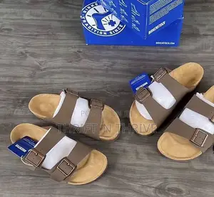 Brown Birkenstock Arizona Sandals in a Mocha Colorway,