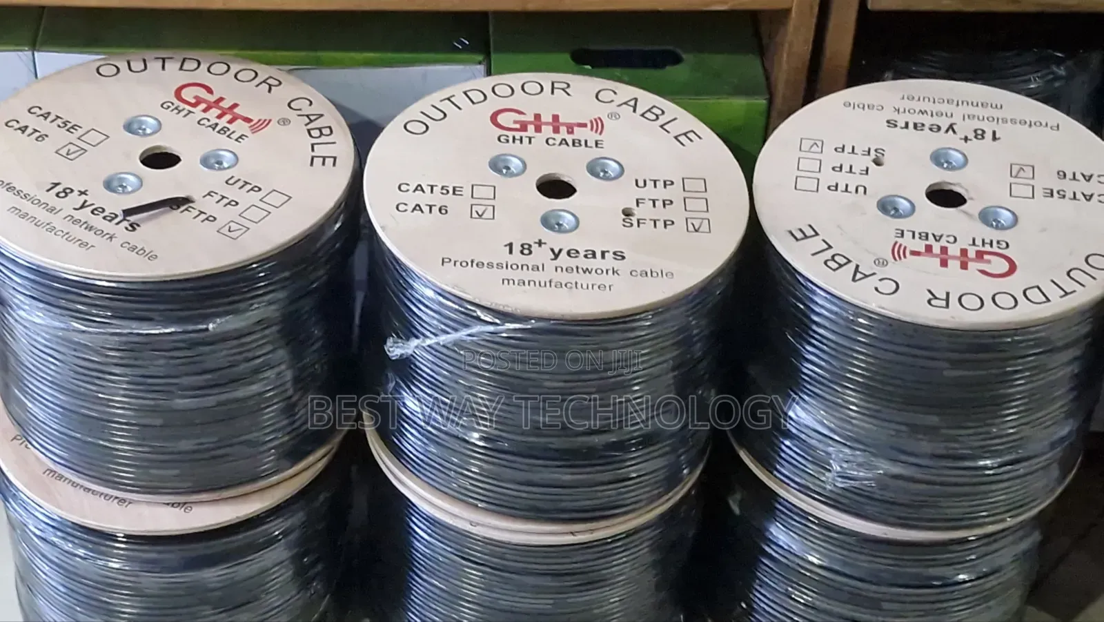 Cat6 Outdoor Cable 305m SFTP