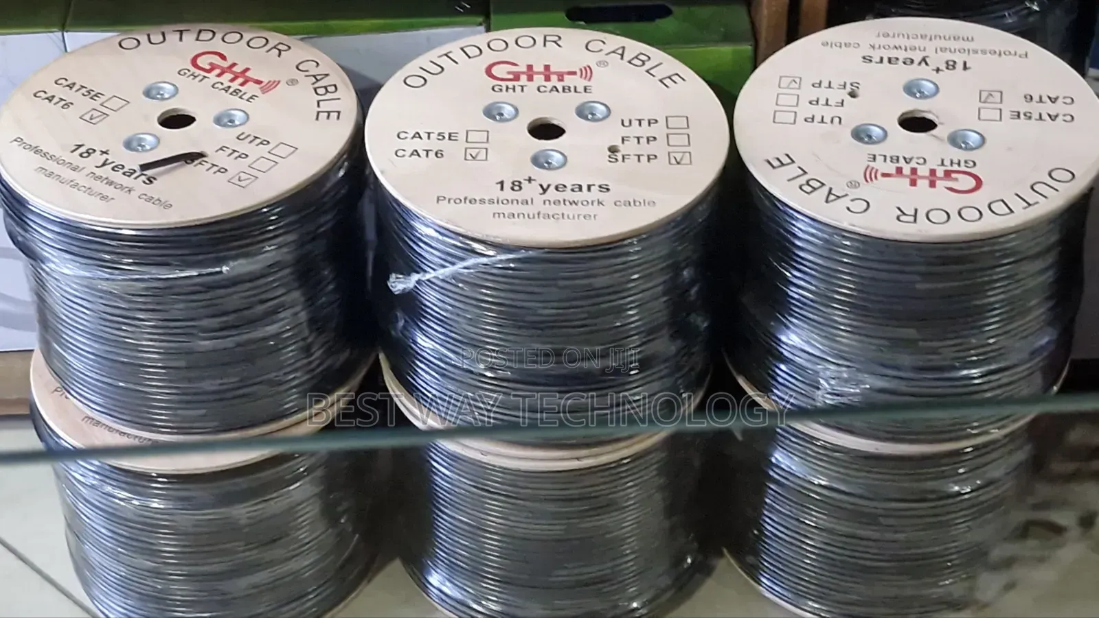 Cat6 Outdoor Cable 305m SFTP