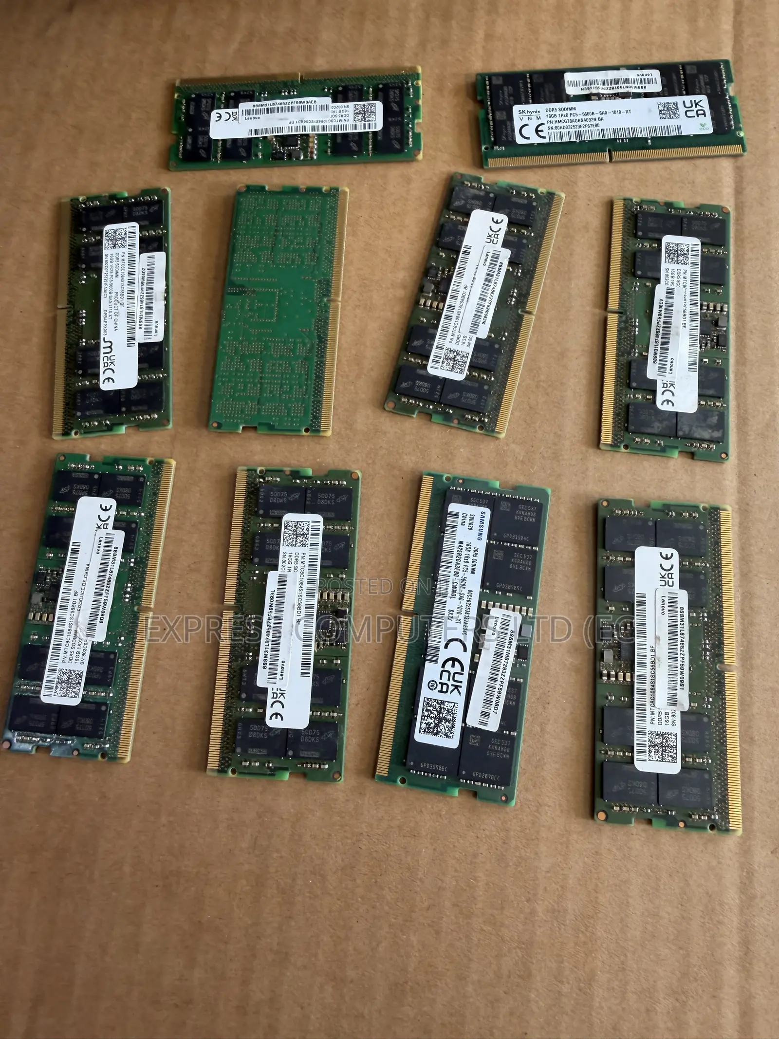 Ddr5 Laptop 16GB 5600mhz Momery Original From Uk New but Not in Box