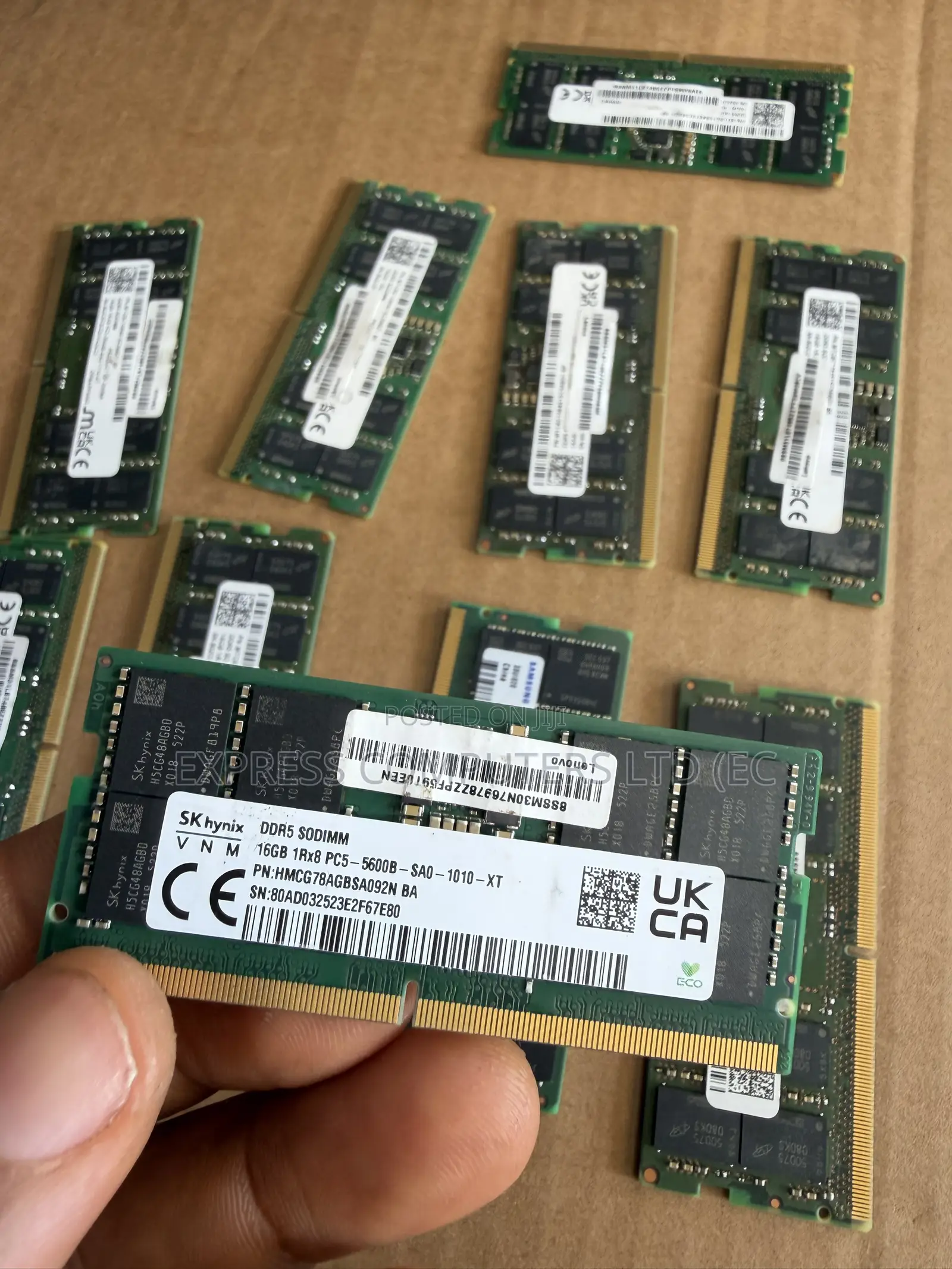 Ddr5 Laptop 16GB 5600mhz Momery Original From Uk New but Not in Box