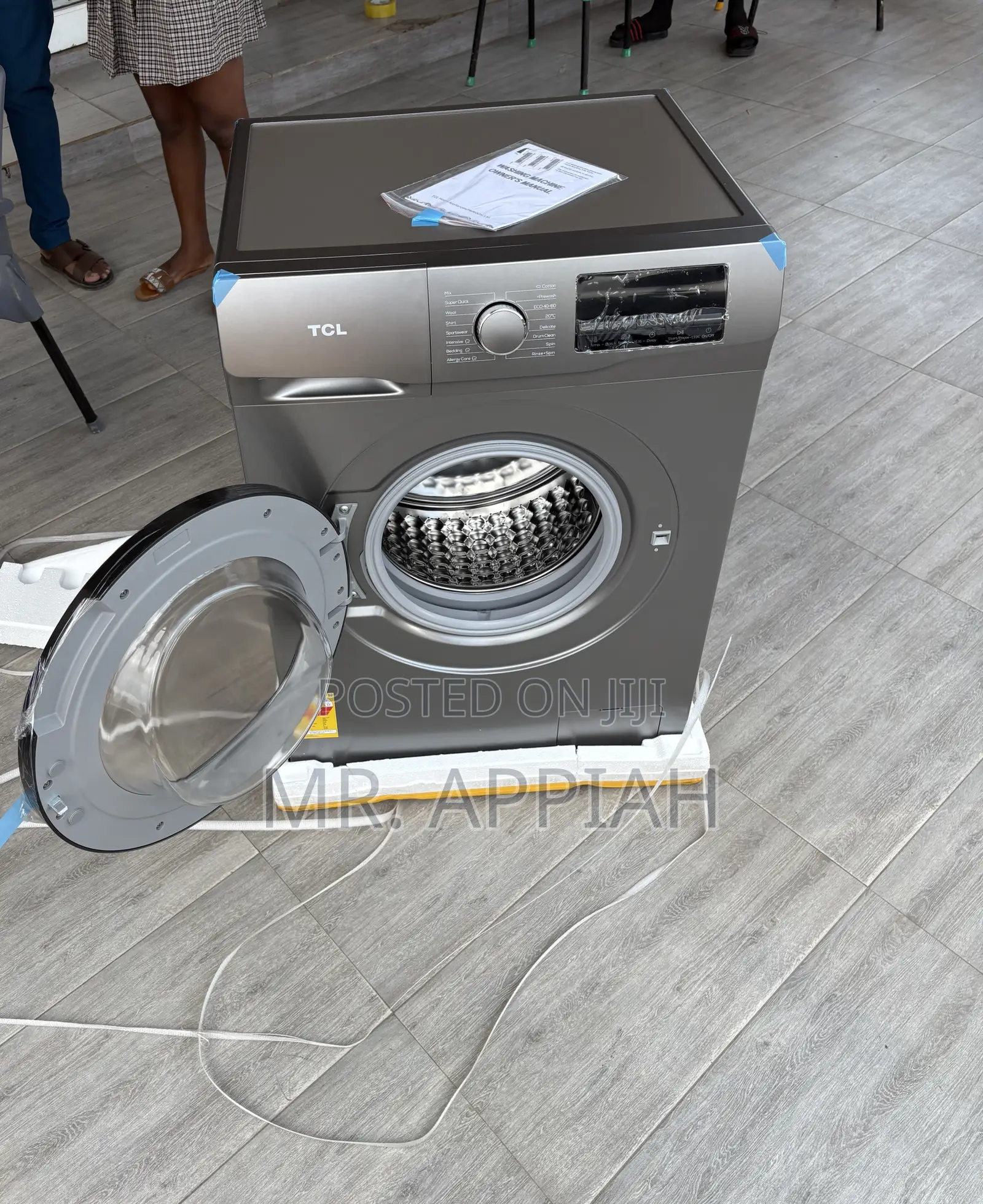 Reliable TCL Front Load 10.5kg Electric Washing Machine 