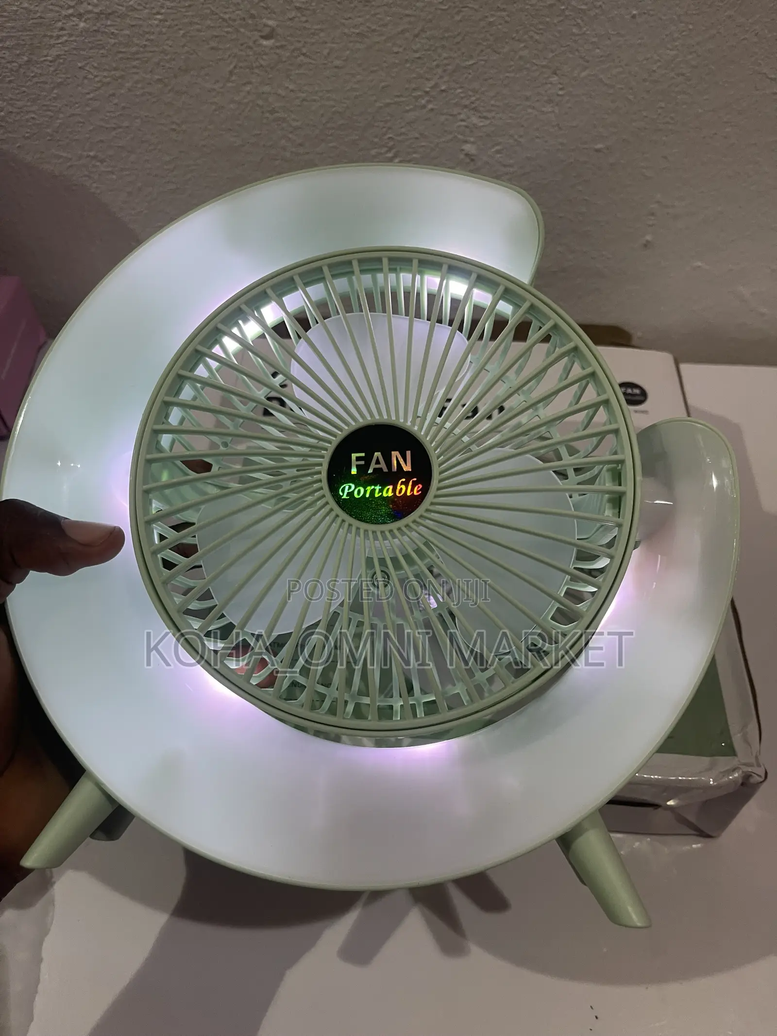 RGB Colourful Desktop Fan