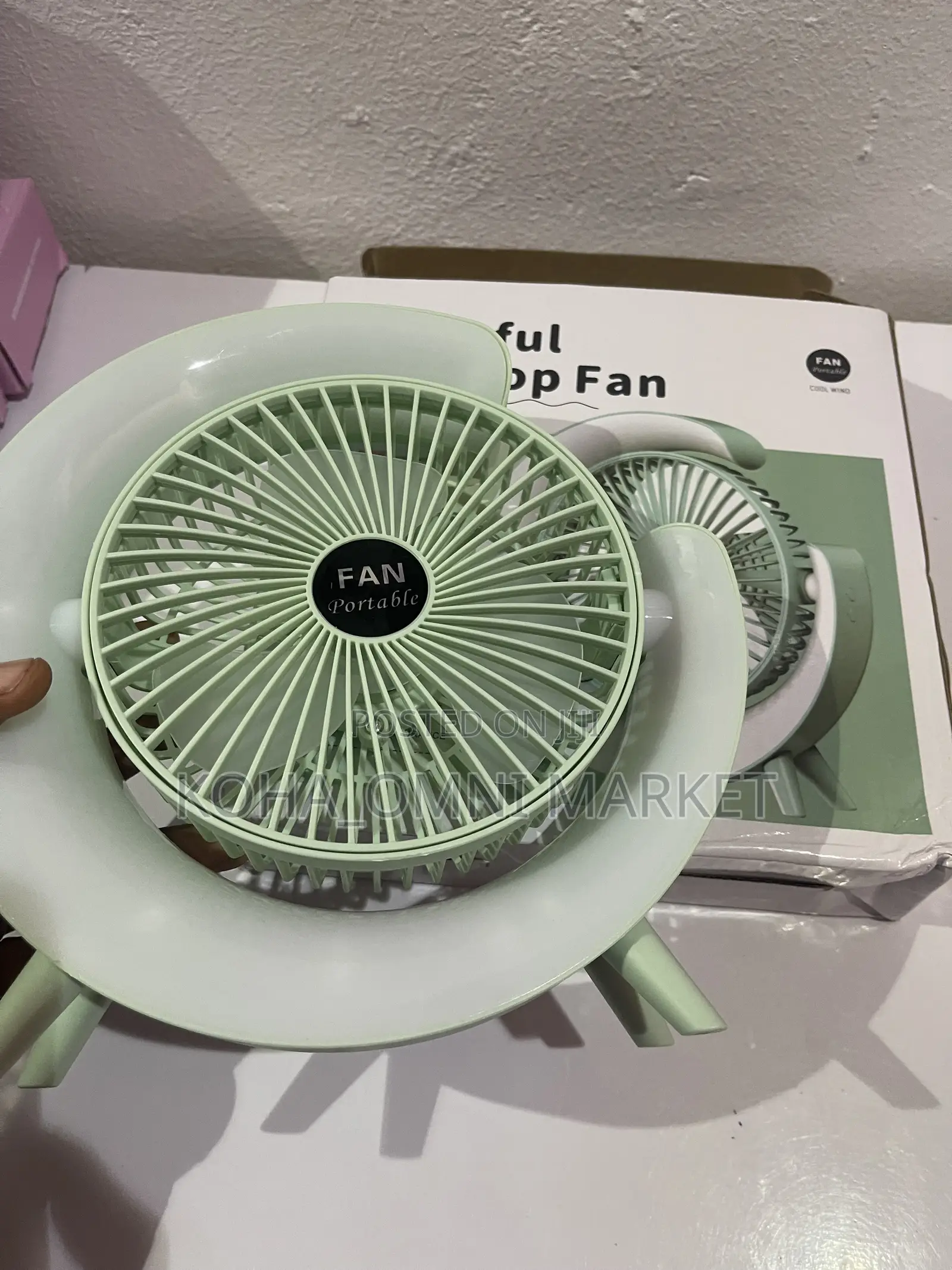 RGB Colourful Desktop Fan