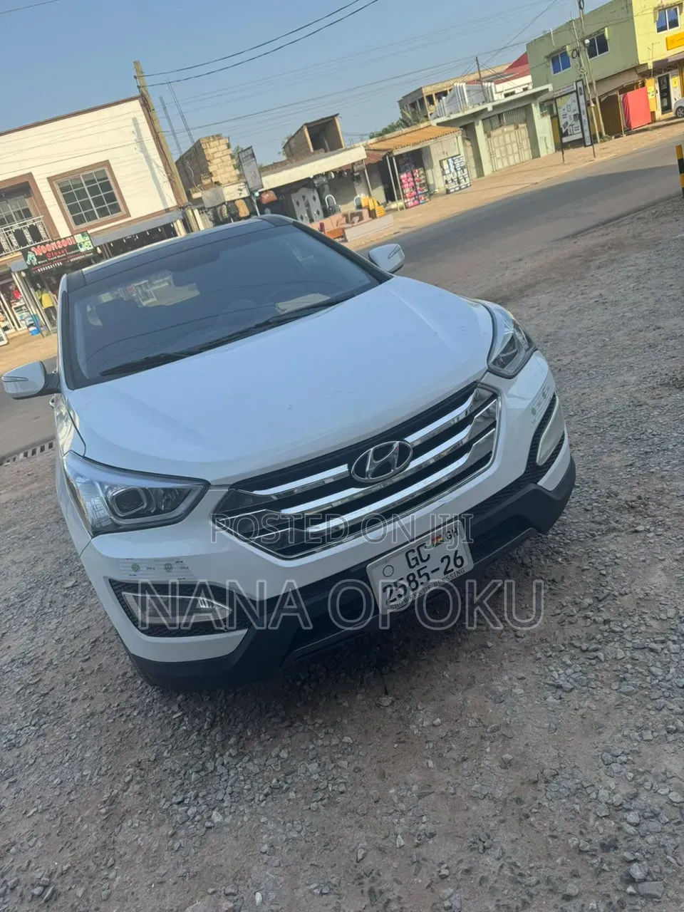 Hyundai Santa Fe 2016 White