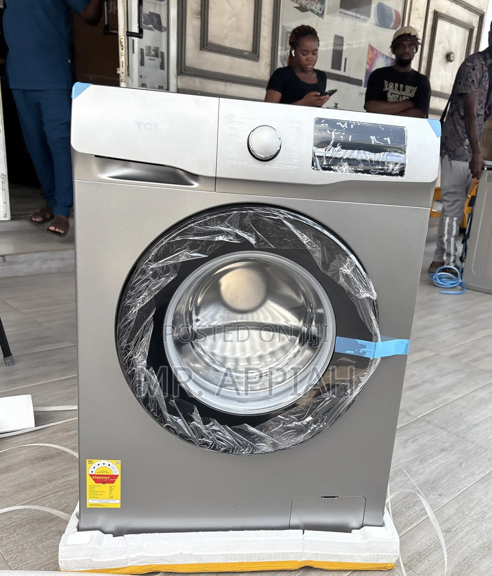 Stainless Steel TCL 10.5kg Full Auto Electric Washing Machine