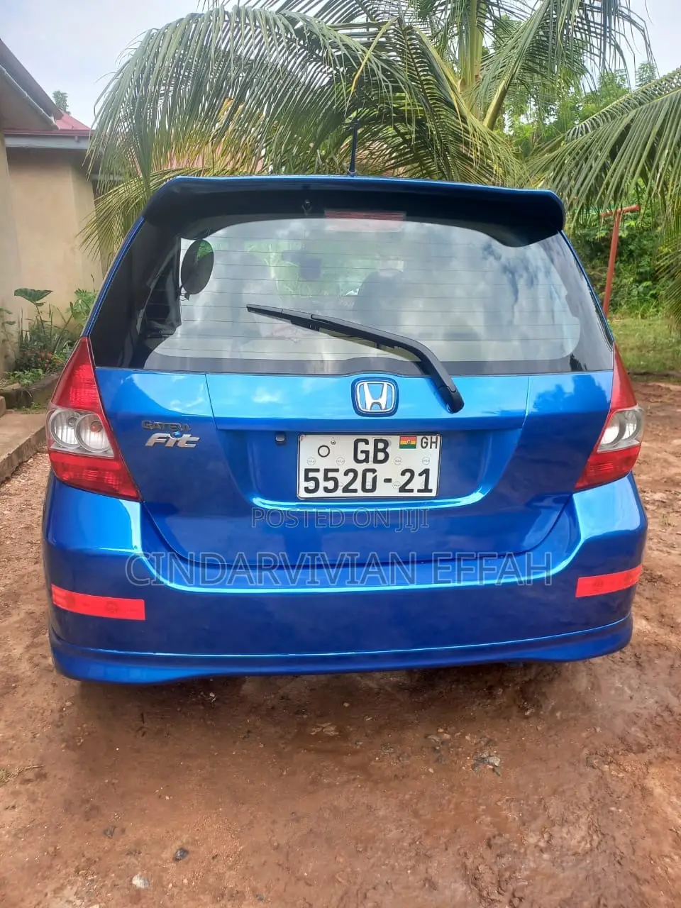 Honda Fit Automatic 2010 Blue