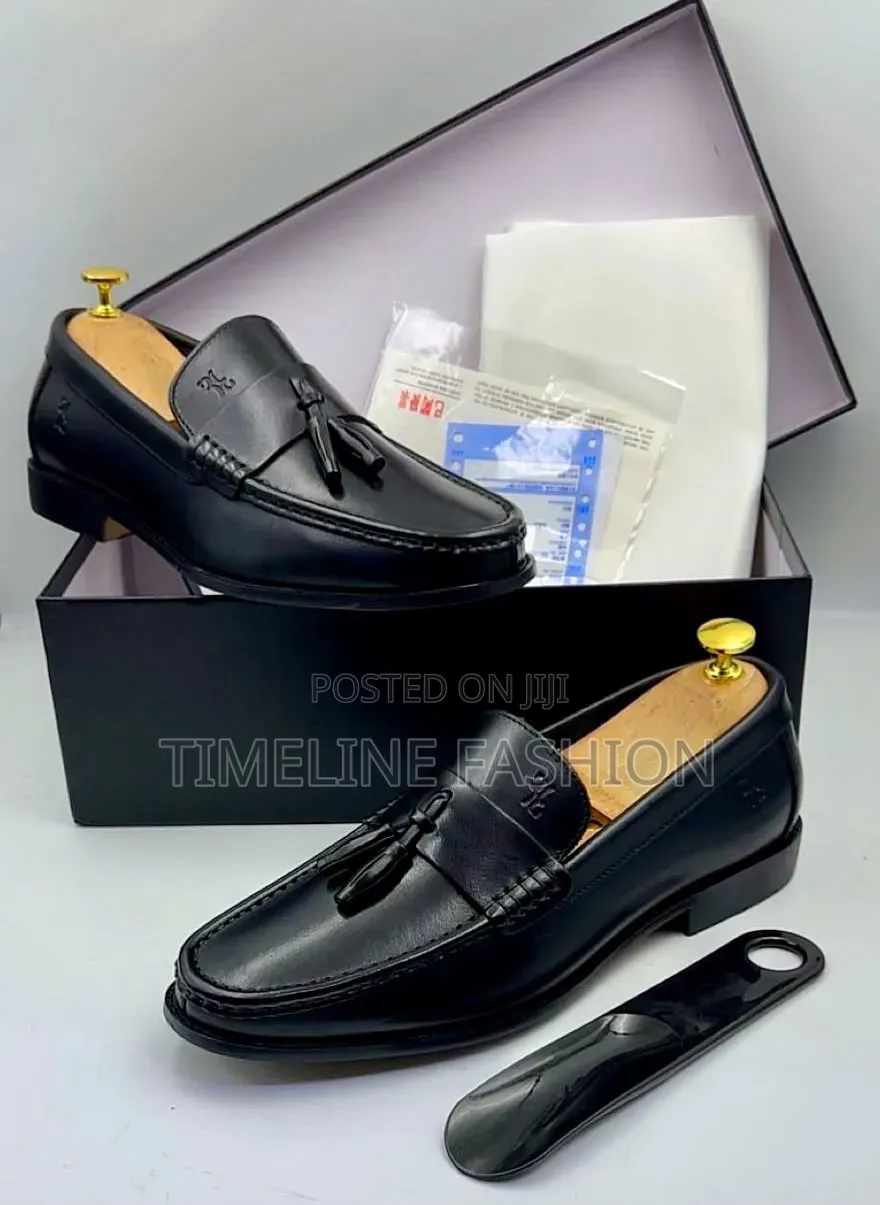 Billionaire Ring My Bell Men's Leather Loafers