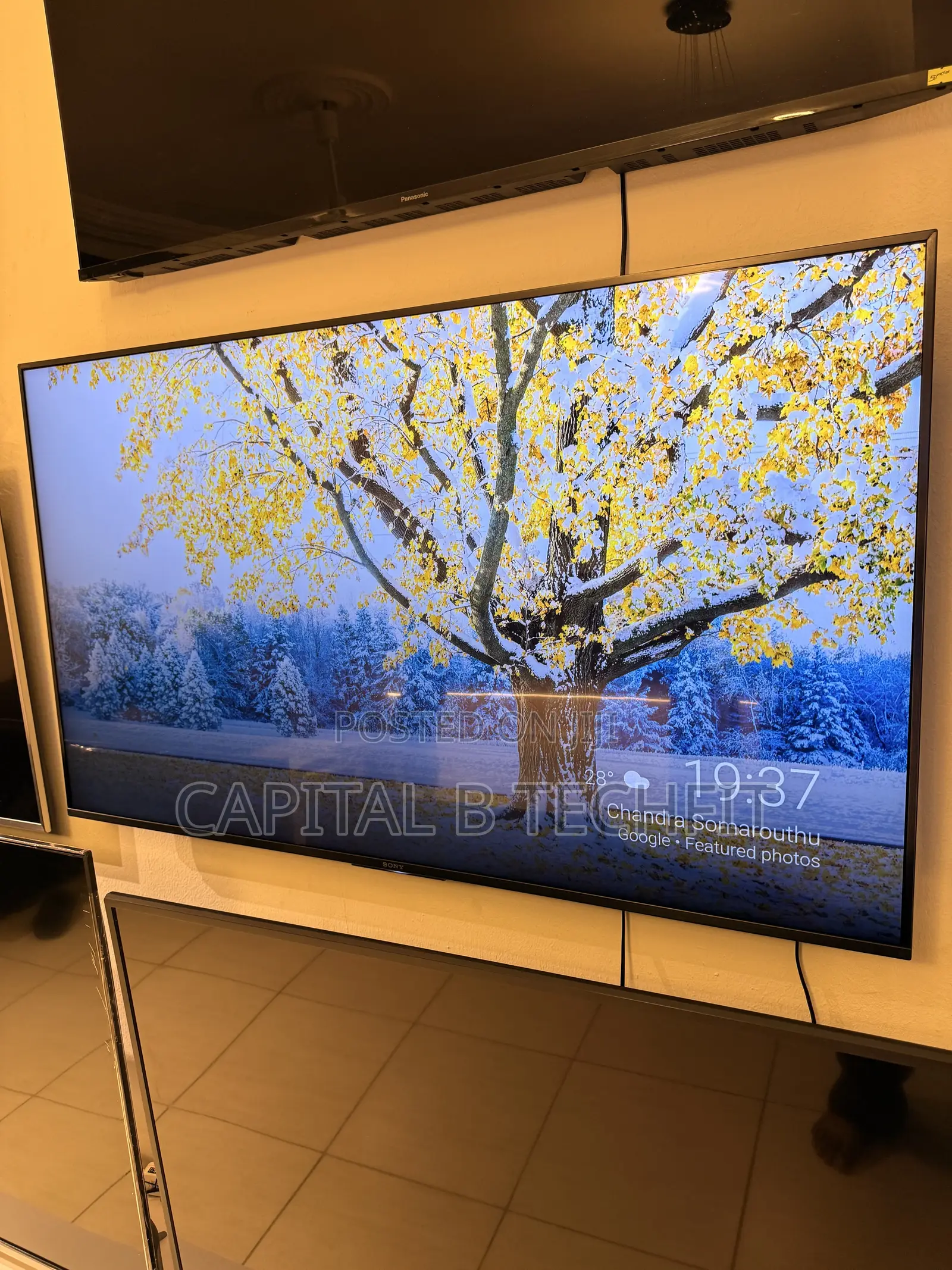55inches Full Digital Satellite Android 4k UHD HDR SONY BRAIVA TV