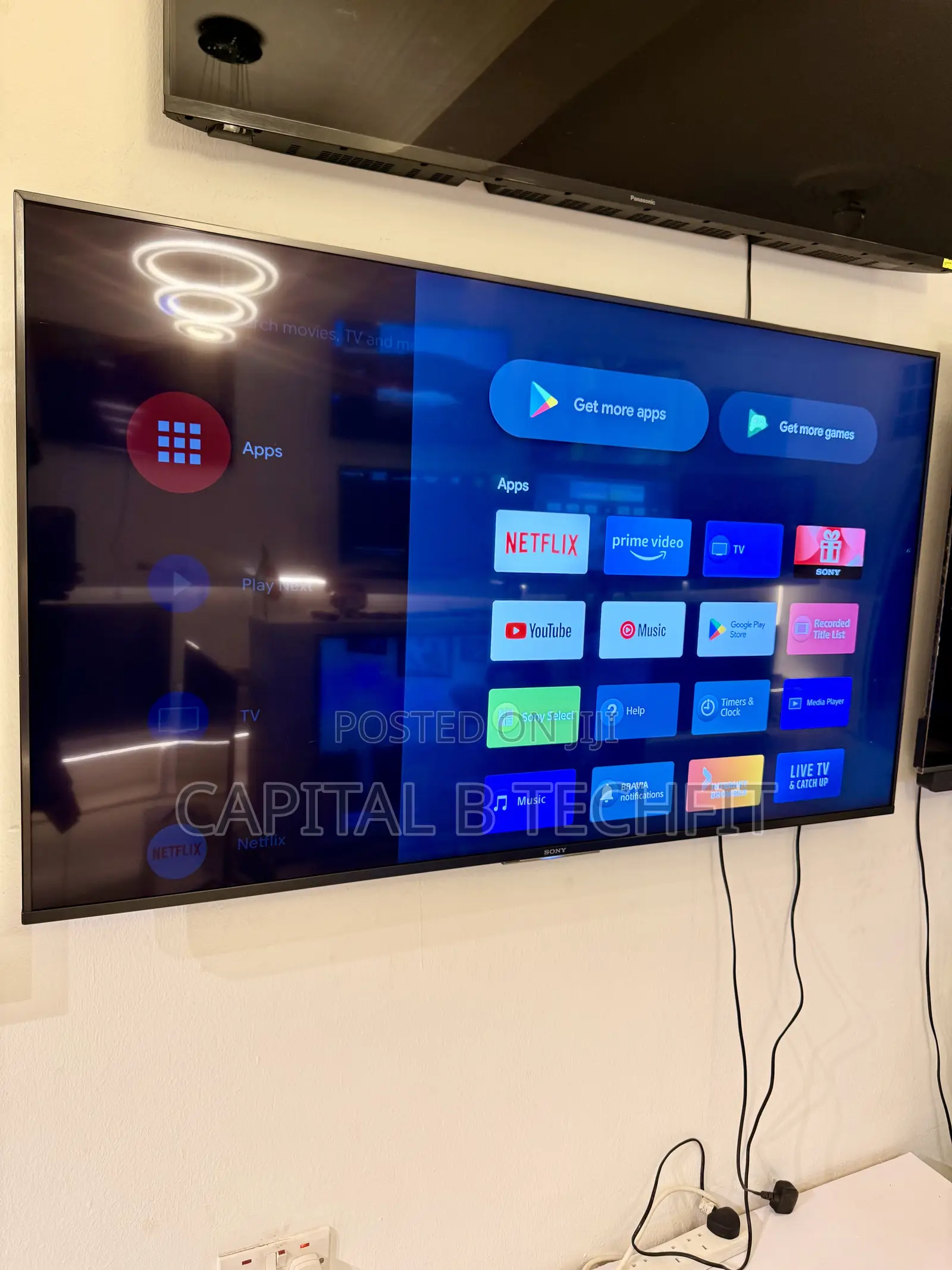 55inches Full Digital Satellite Android 4k UHD HDR SONY BRAIVA TV