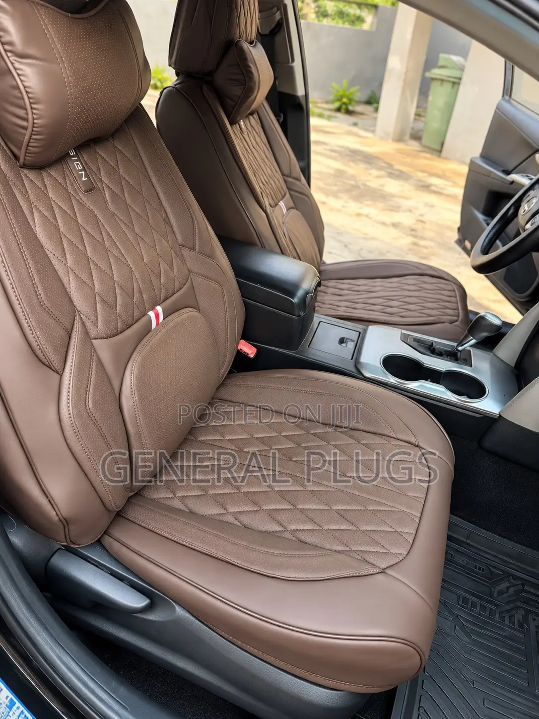 Luxury Original 5 Seater Universal Leather Front &Back Car Seat Covers