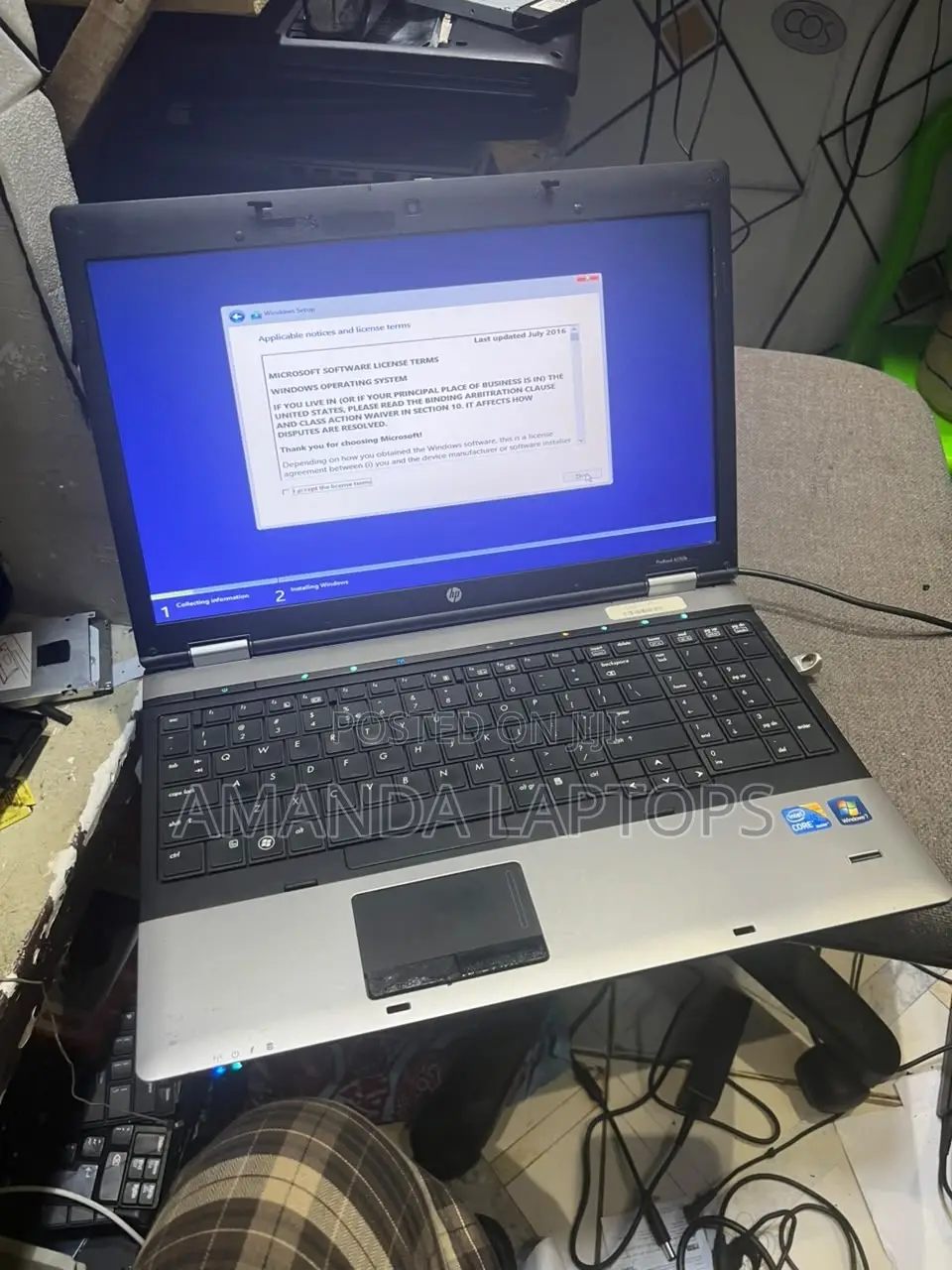 New Laptop HP 650 8GB Intel Core i5 HDD 320GB