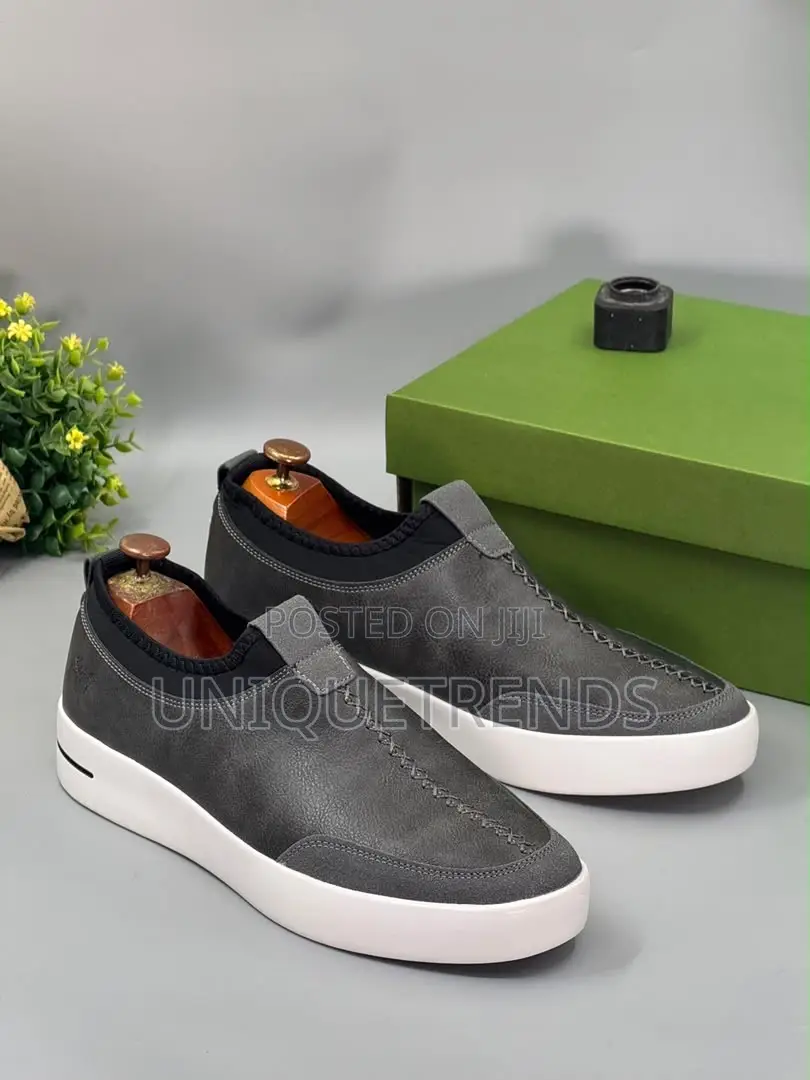 Original TIMBERLAND Leather Casual Slip-Ons (Fully Boxed)
