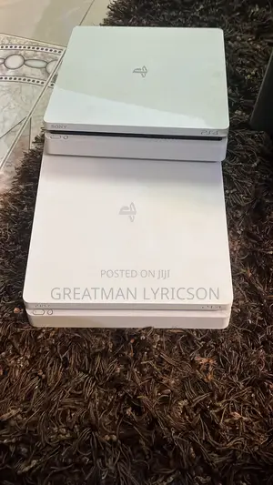 PS4 Slim Empty Console Without a Controller