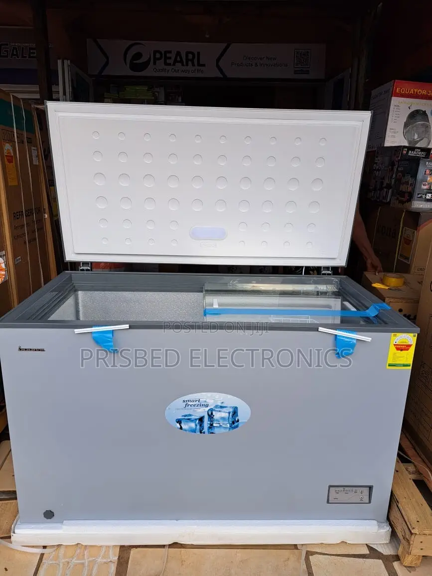 Innova Durable Double Door Chest Freezer 380 Liters