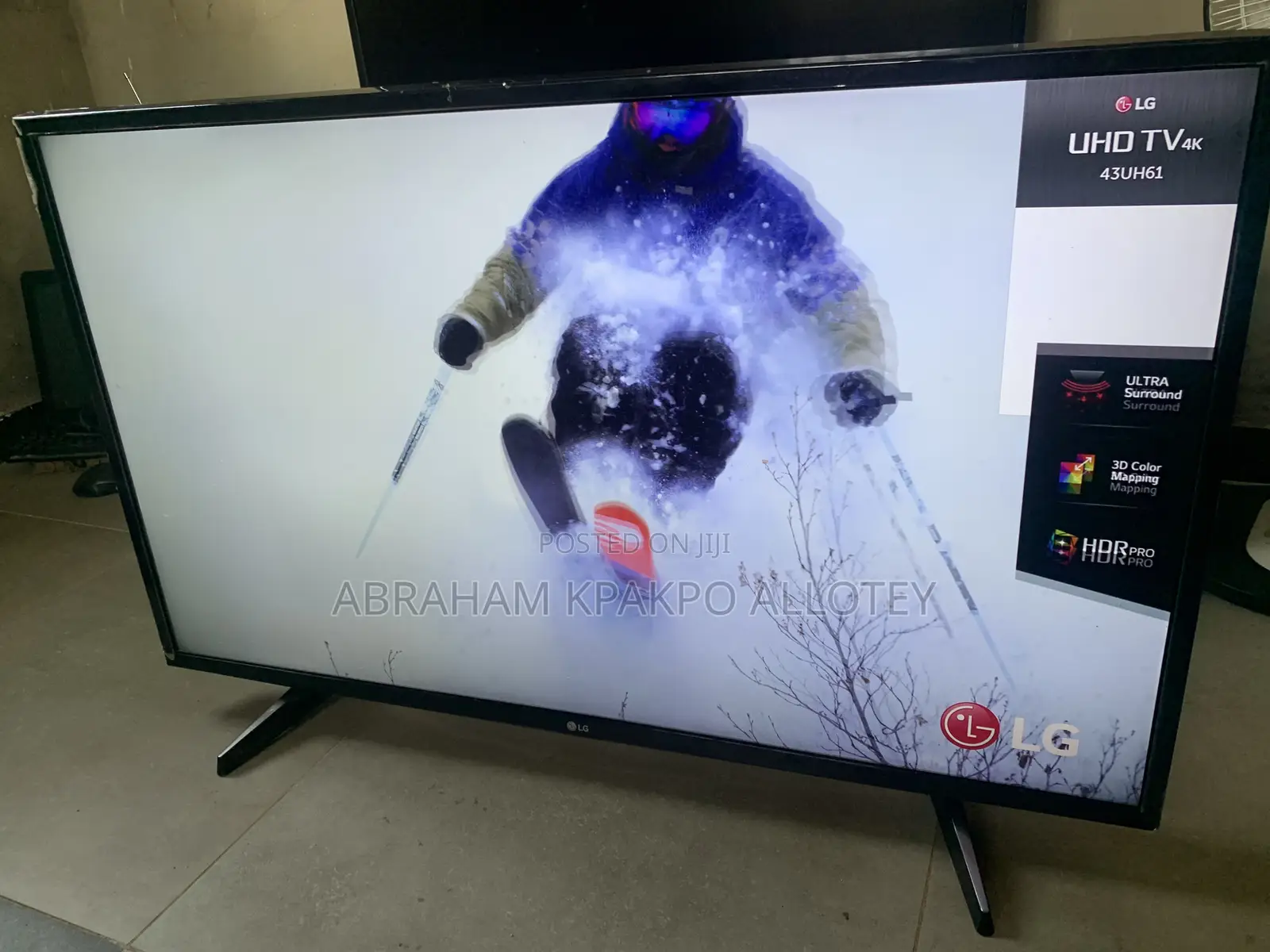 LG 4k 43” Smart TV (Full Digital)