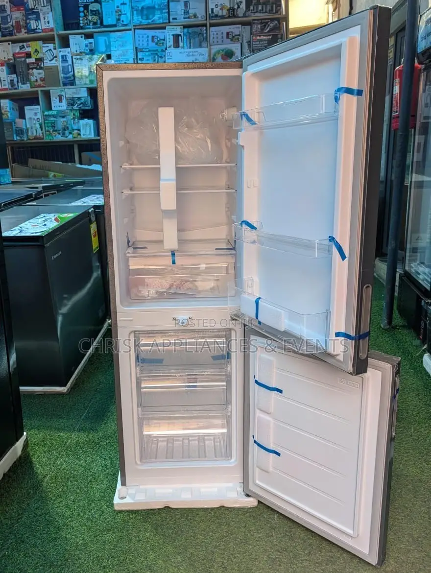 NEXON 157L Double Door Refrigerator – Bottom Freezer | Silver/Grey