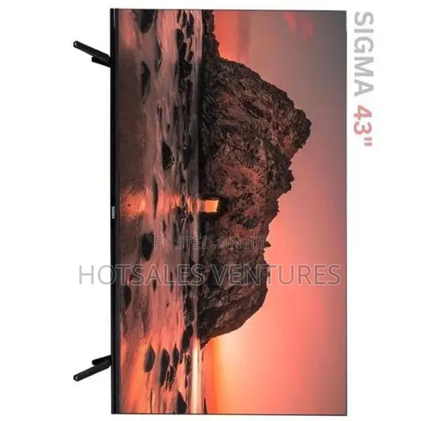Affordable Sigma 43′′ FHD Digital Frameless Satellite TV-SIG-K43V6