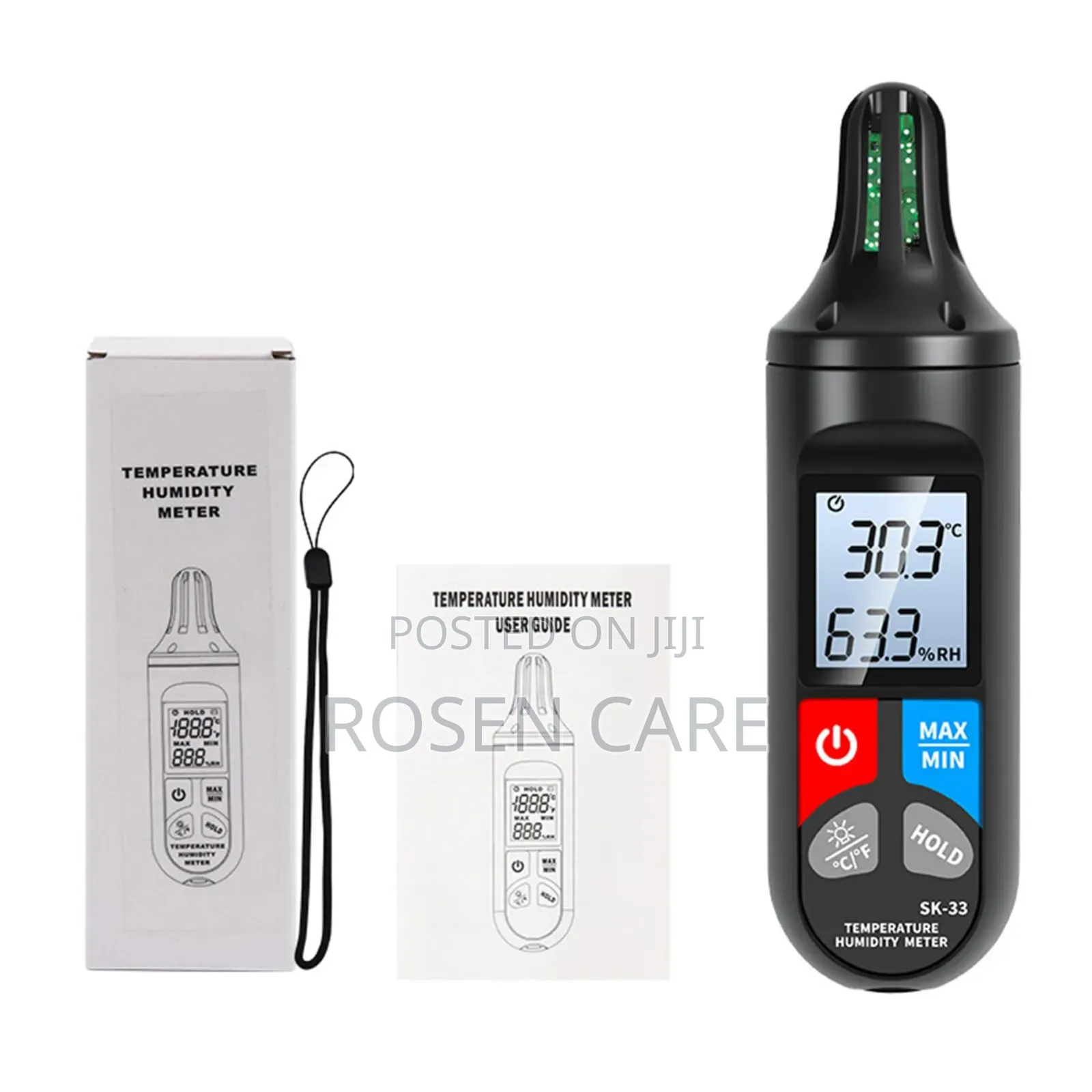 -10°c-60°c Digital Thermometer Hygrometer Humidity Temperature Indoor