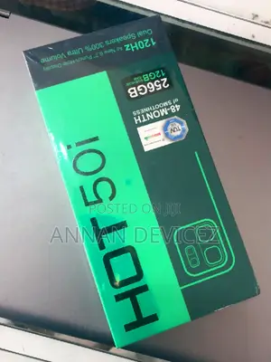 New Infinix Hot 50i 256 GB Black