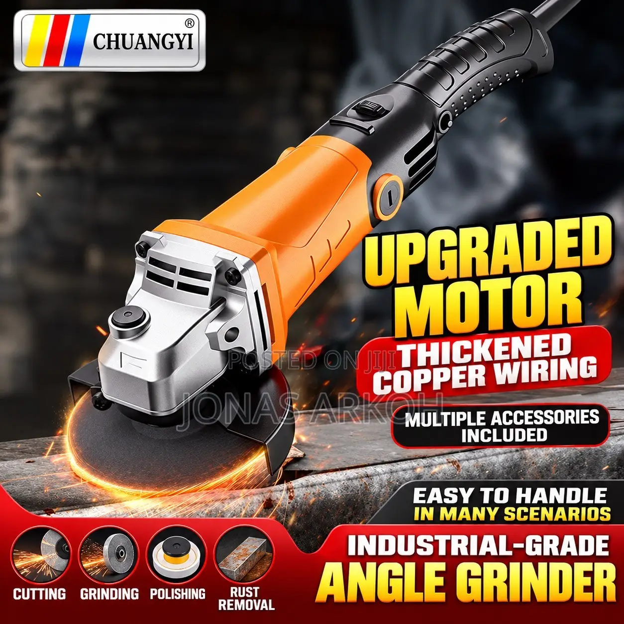 850 Watt Angle Grinder(Cutting Machine)
