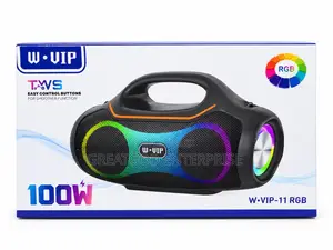 W·vip-11 RGB 100W Wireless Bluetooth Speaker