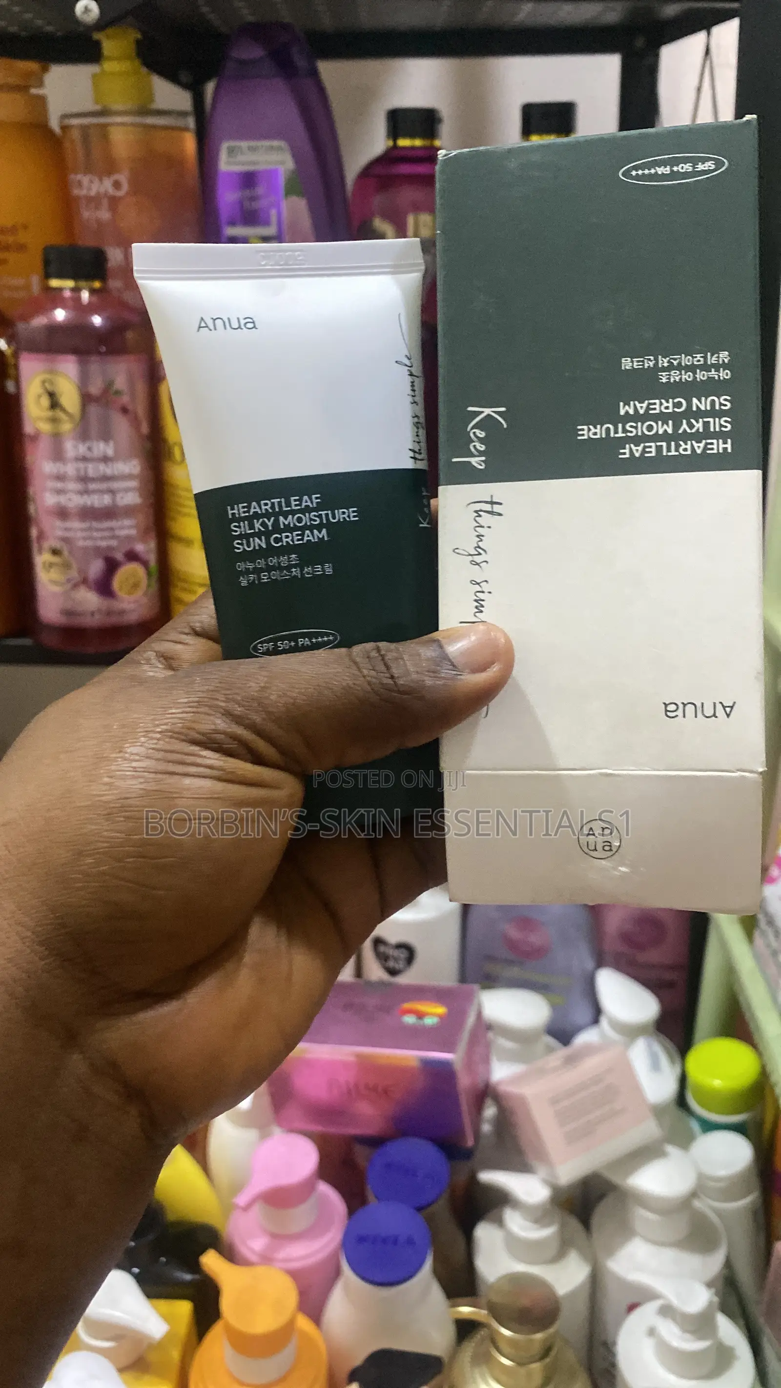 Anua Heartleaf Sunscreen