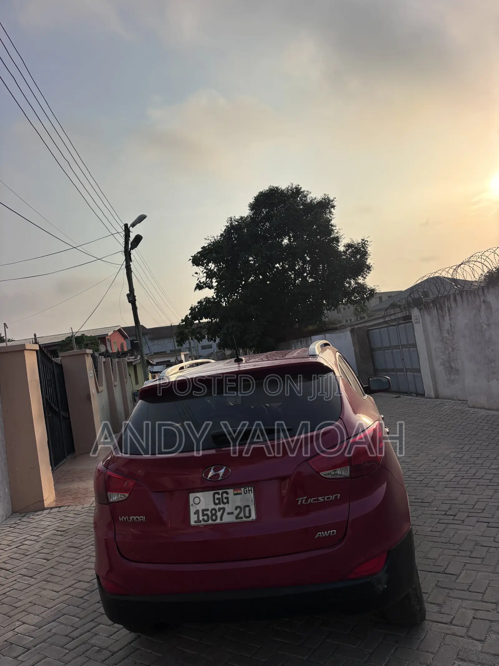Hyundai Tucson 2013 Red