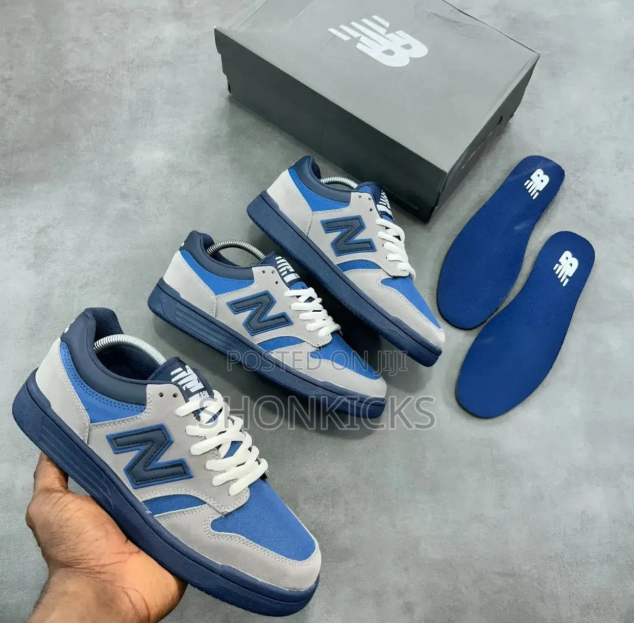 New Balance 480 Blue Grey