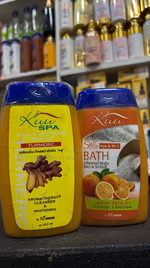 Kuu Spa Salt Scrub Bath