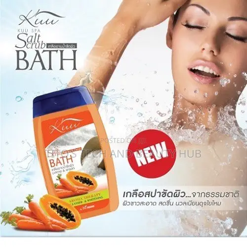 Kuu Spa Salt Scrub Bath