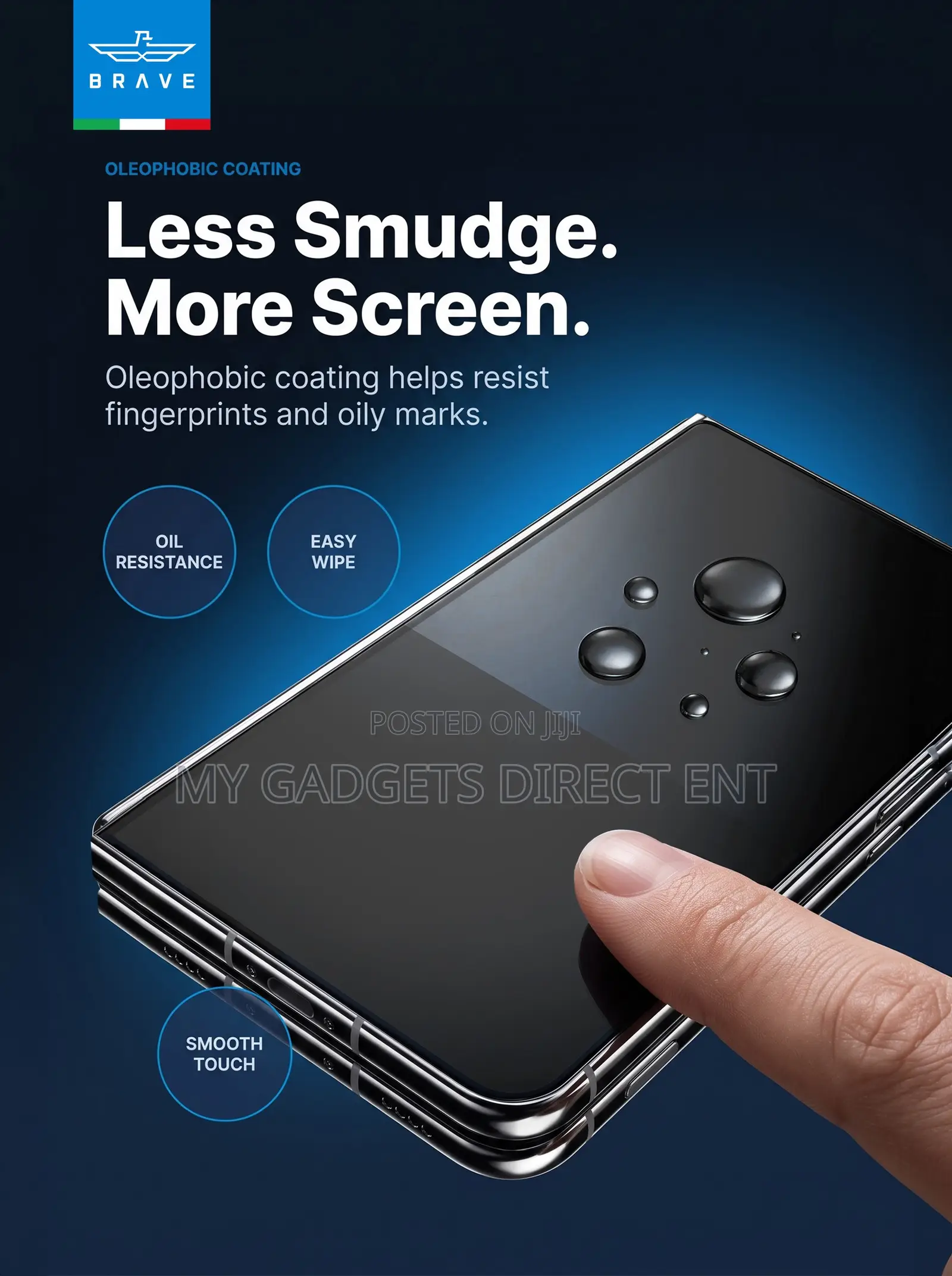 BRAVE Guard Privacy Tempered Glass Screen Protector for iPhone Duo