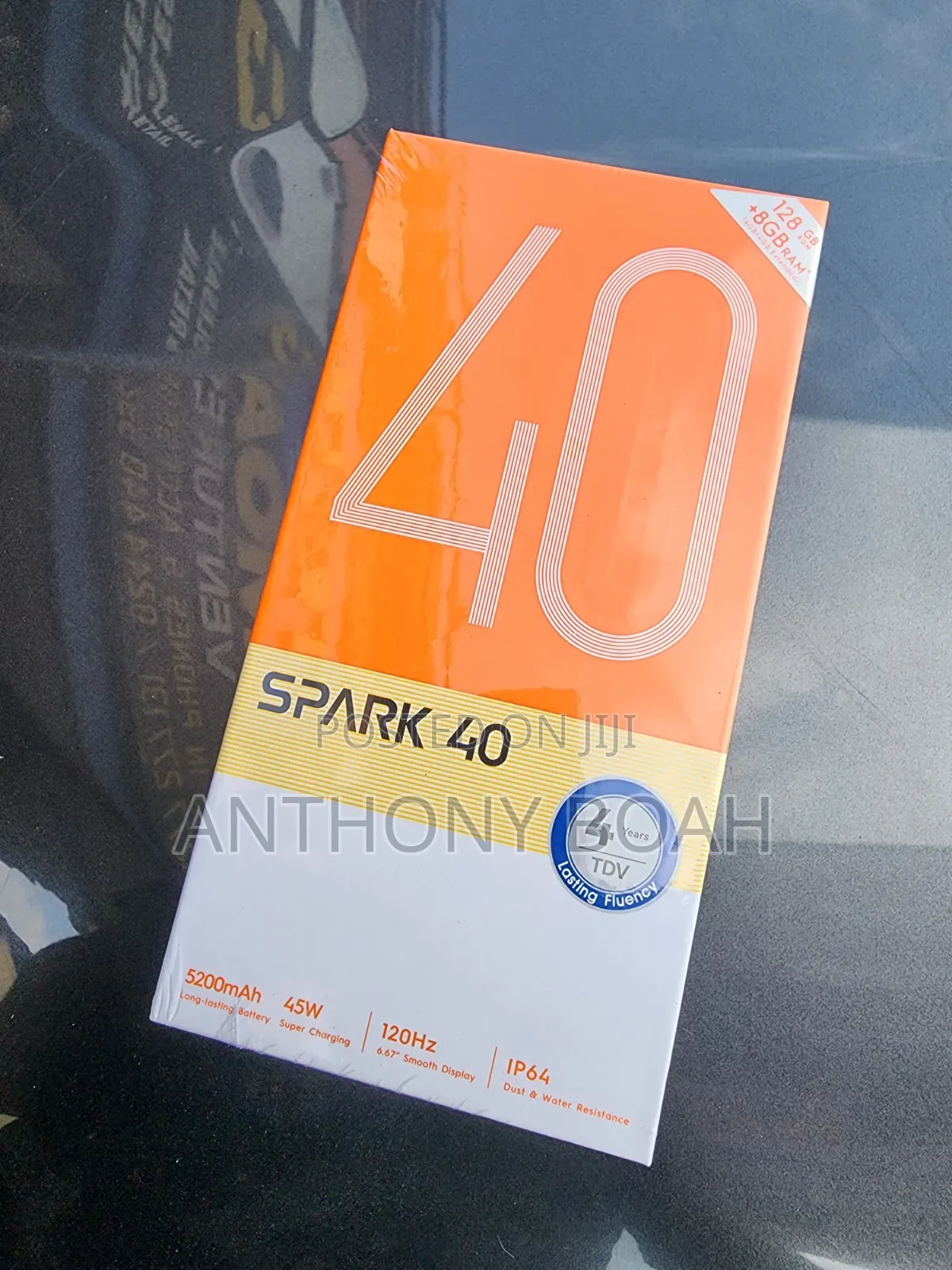New Tecno Spark 40 256 GB Black