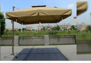 Heavy Duty Square Cantilever Roma Patio Big Outdoor Umbrella